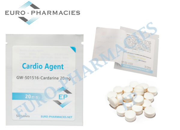 Euro Pharmacies Cardio Agent (GW501516) - 20mg tab - 50 tab