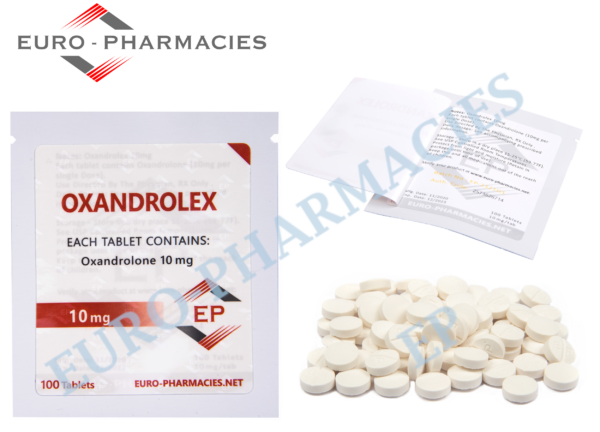Euro Pharmacies Oxandrolex 10 (Anavar) - 10mg tab - 100 tab bag