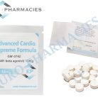 Euro Pharmacies Advanced Cardio (GW 0742) - 10mg tab, 50 pills bag